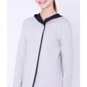 Like NEW Ivivva Sz 10 Reversible Gray / Black Jacket